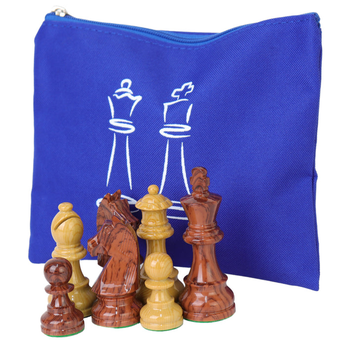GERMAN KNIGHT | Hard Plastic | Oak & Walnut | 3.75” | 97mm | 910 grams