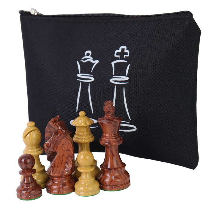 GERMAN KNIGHT | Hard Plastic | Oak & Walnut | 3.75” | 97mm | 910 grams