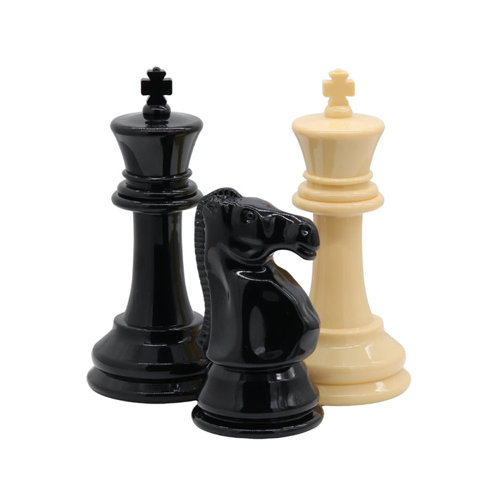 Giant plastic chess pieces 20cm kings and knight
