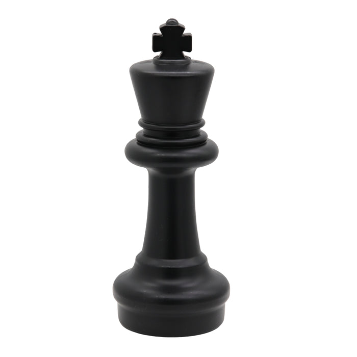 Giant plastic chess pieces 30cm black king