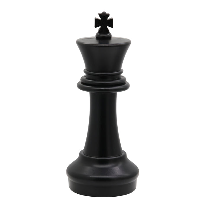 Giant plastic chess pieces 40cm black king