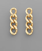 Gold Chain Earrings