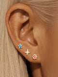 Celine | Gold-Plated Earrings with Filigree