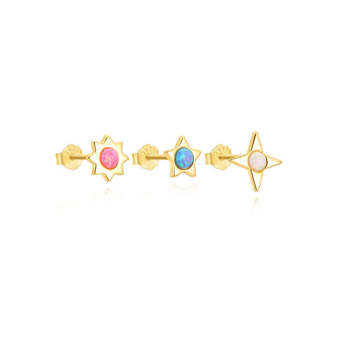 Celine | Gold-Plated Earrings with Filigree