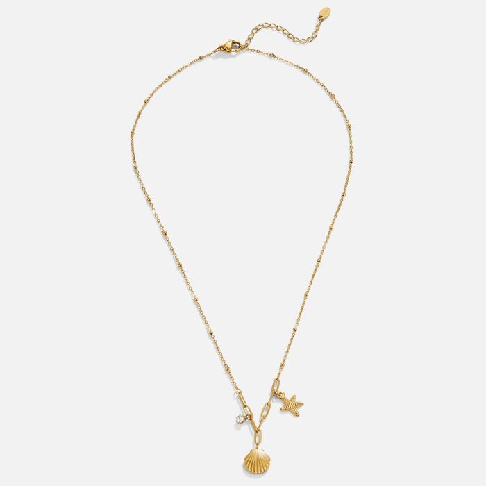 Greta | Gold-Plated Chain Pendant with Star