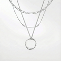 Greta | Three Threads Open Necklace