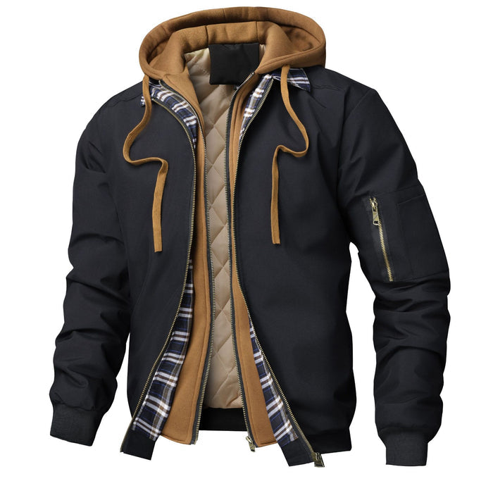 Halla | Quilted Hooded Bomber Jacket