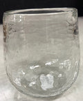 Hammered Stemless All Purpose Glass