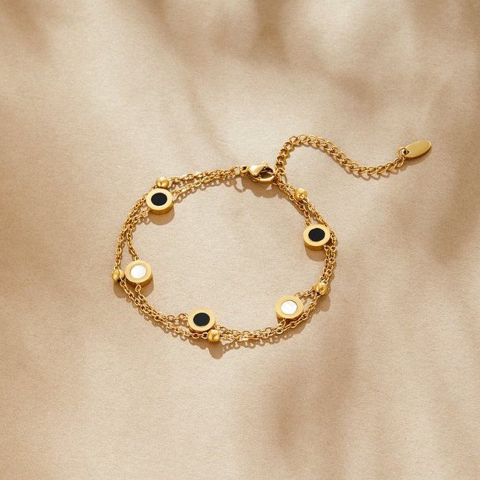 Helena | White Onyx Stone Bracelet