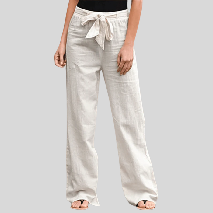 Hellevi - Drawstring Relaxed Trousers