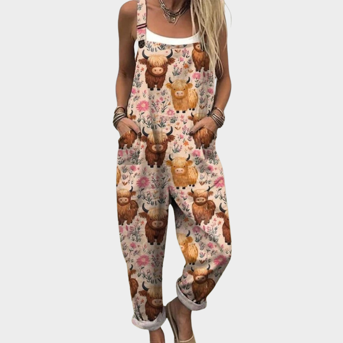Helmi – Printed Wide-Leg Jumpsuit