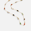 Helmina | Gold-Plated Chain with Enameled Details