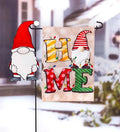 Home Gnome Garden Flag