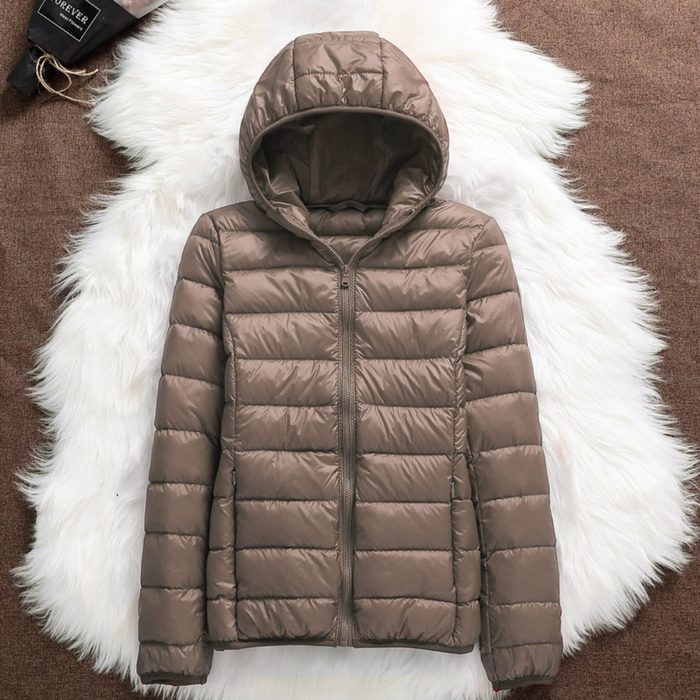 EMMA Ilona lightweight padded jacket in champagne