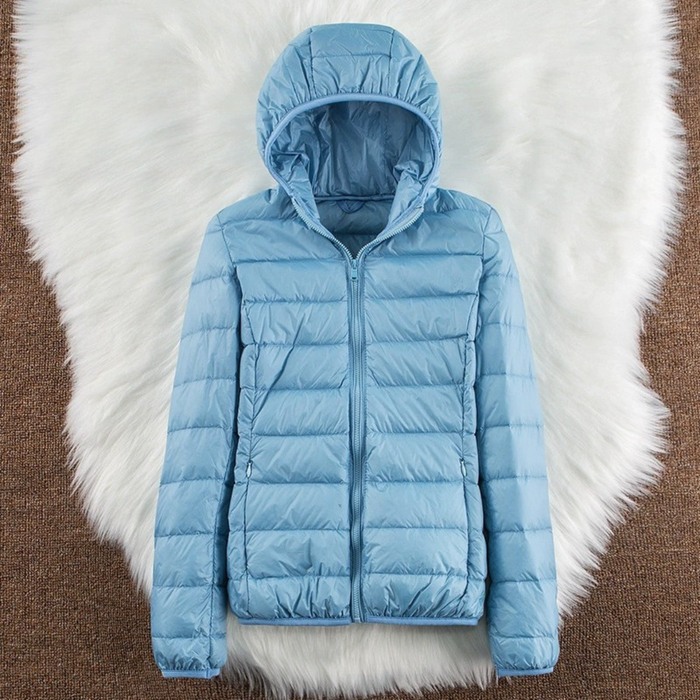 EMMA Ilona lightweight padded jacket in light blue