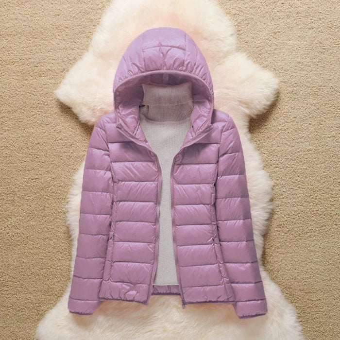 EMMA Ilona lightweight padded jacket in lilac