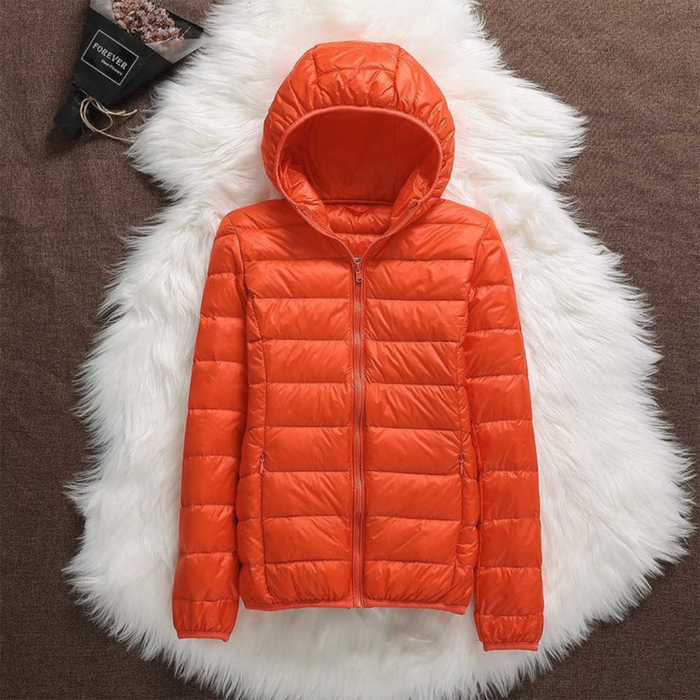 EMMA Ilona lightweight padded jacket in orange