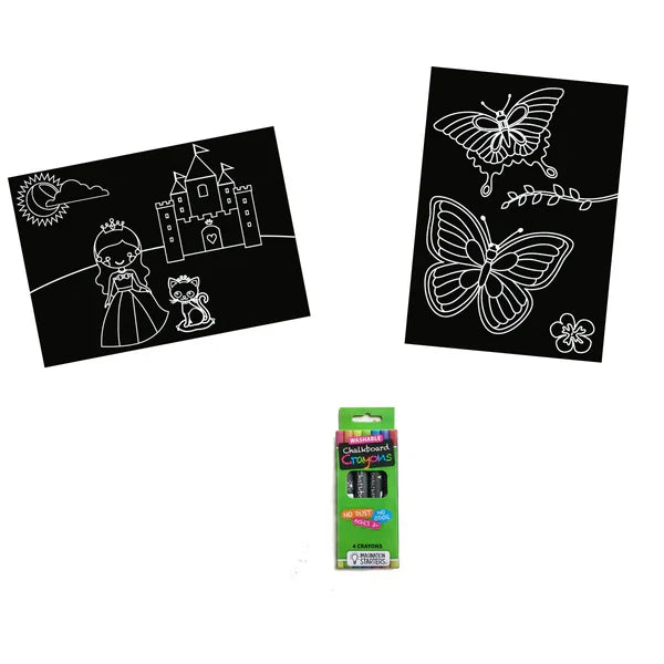 Imagination Starters| Chalkboard Mini Mats| Assorted styles