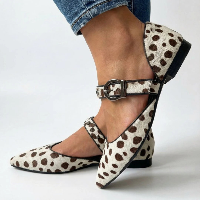 Isa | Shoes with Printed Leopard Print