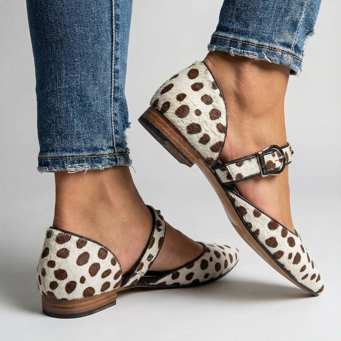 Isa | Shoes with Printed Leopard Print