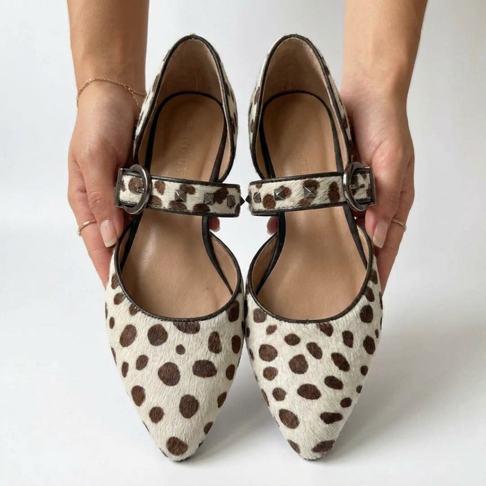 Isa | Shoes with Printed Leopard Print
