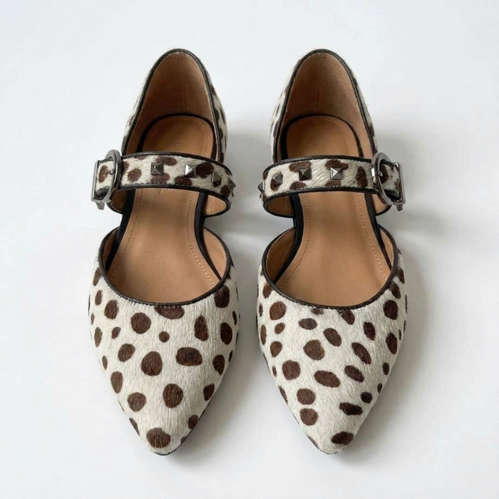 Isa | Shoes with Printed Leopard Print
