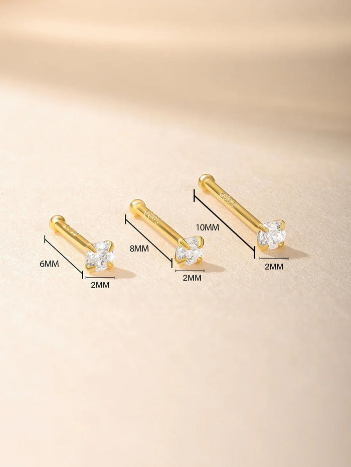 Isabela | Gold-Plated Delicate Shape Flowing Earrings