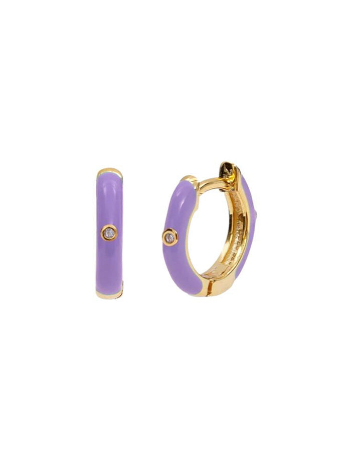 Isabela | Gold-Plated Geometric Shape Delicate Earrings