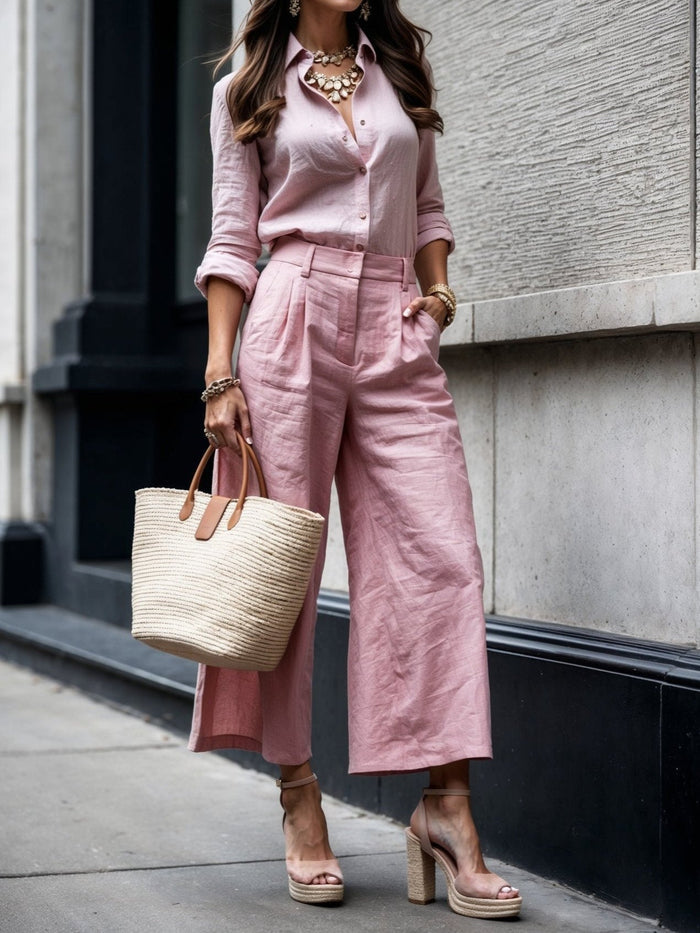 Isadora | Look Casual Chic Pink