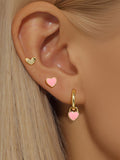 Isolda | Gold-Plated Delicate Earrings with Textured Surface