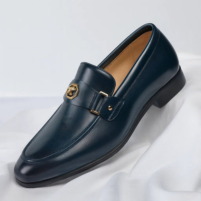 Italian Leather Dress Loafers