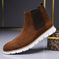 Italian Suede Ankle Boots