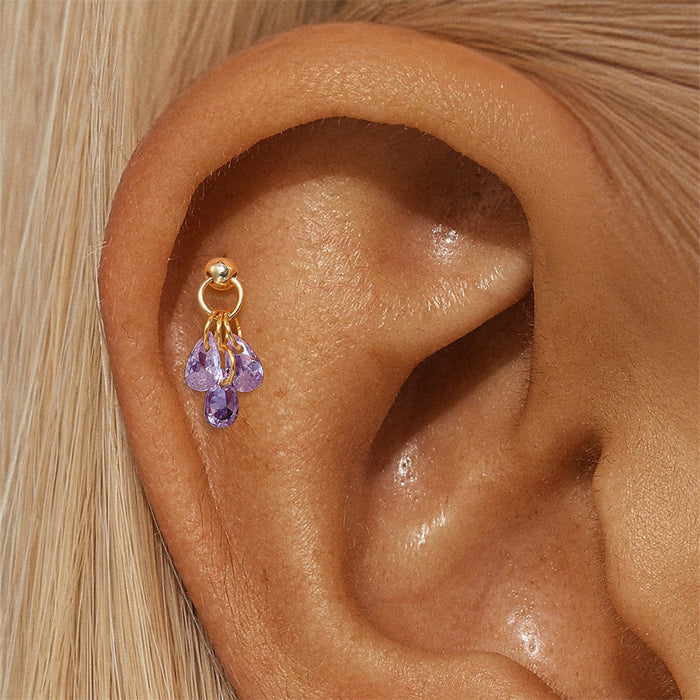Jasmina | Gold-Plated Understated Elegance Earrings