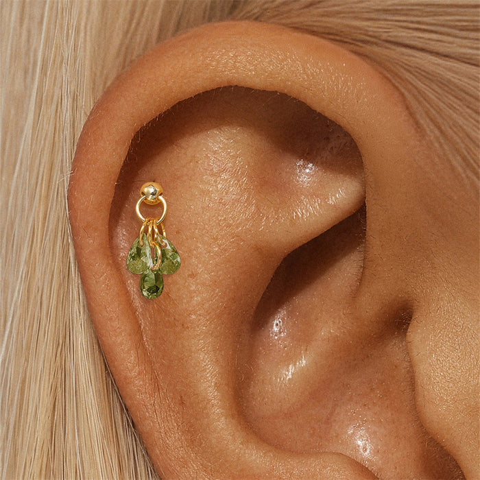 Jasmina | Gold-Plated Understated Elegance Earrings