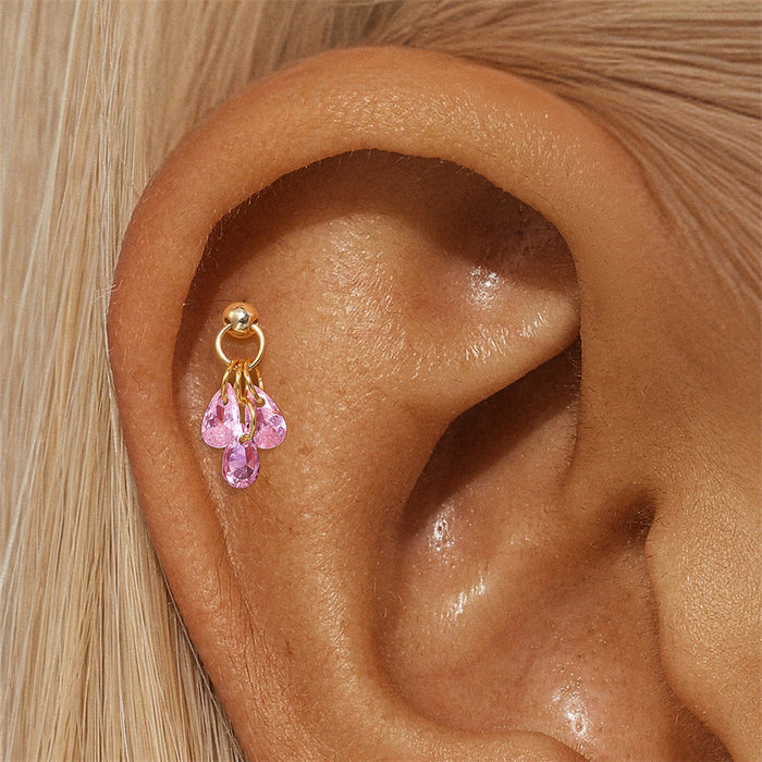 Jasmina | Gold-Plated Understated Elegance Earrings