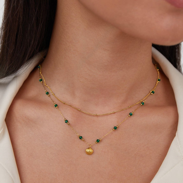 Jitka | Gold-Tone Delicate Design Links Chain