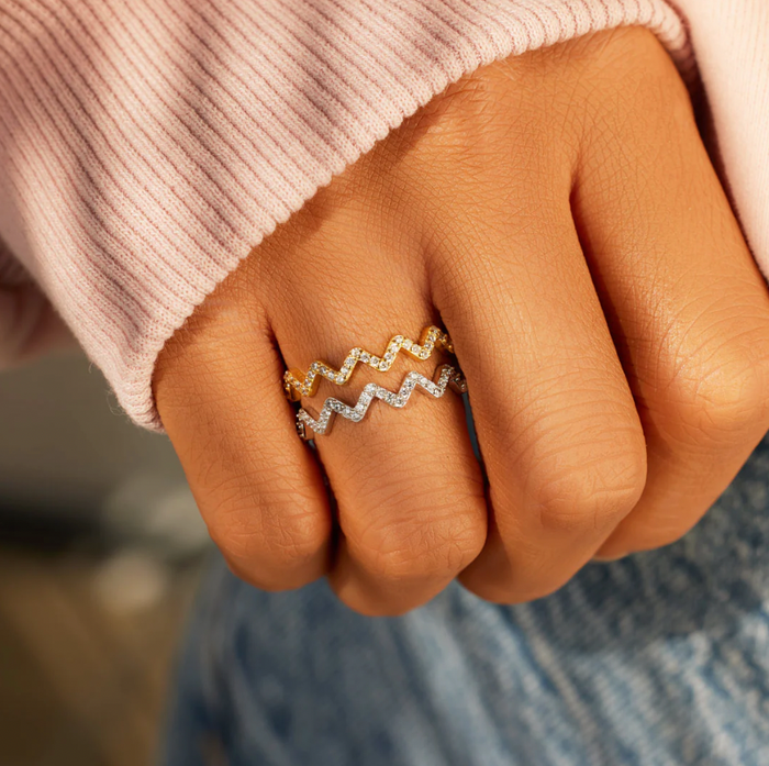 Johana | Silver Soul Crown Ring