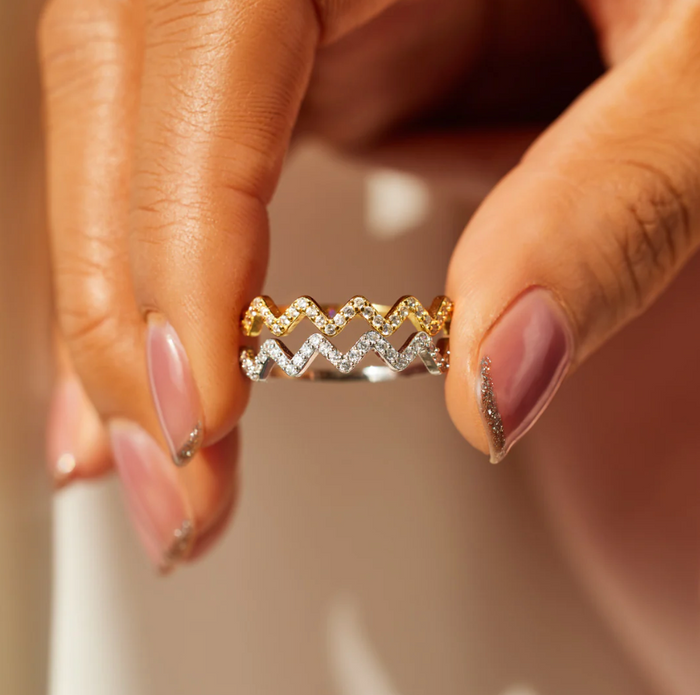 Johana | Silver Soul Crown Ring