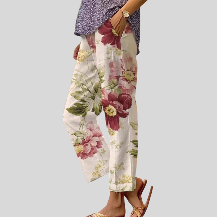 Johanna - Easy-Wear Wide-Leg Trousers