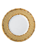 Juliska Bamboo Caning Melamine Dessert/Salad Plate