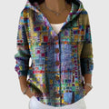 Kaisa – Cozy Cable-Knit Hooded Sweater
