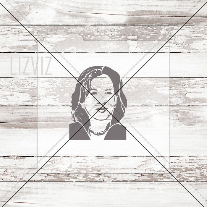 Kamala Harris Cookie Stencil. President's Day.