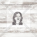 Kamala Harris Cookie Stencil. President's Day.