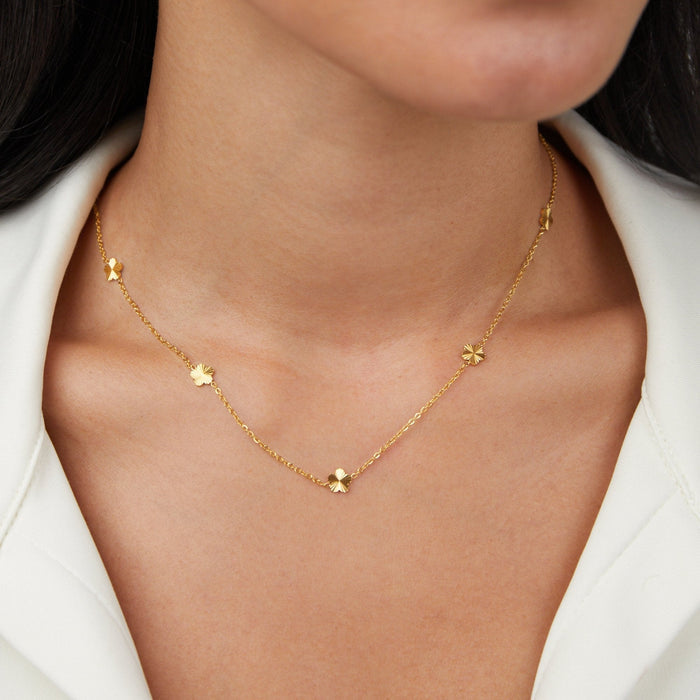 Kathrin | Necklace with Color Delicate Accents