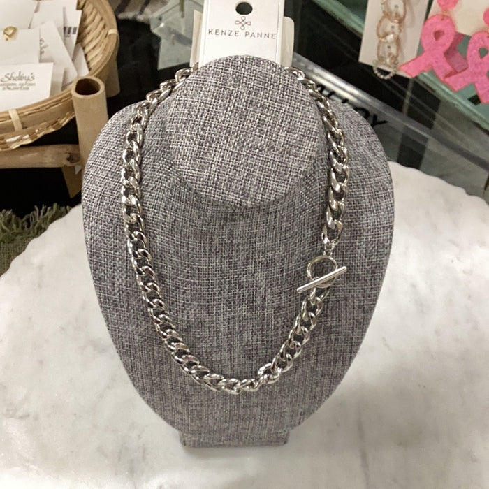 Kenze Panne Silvertone 16" Choker