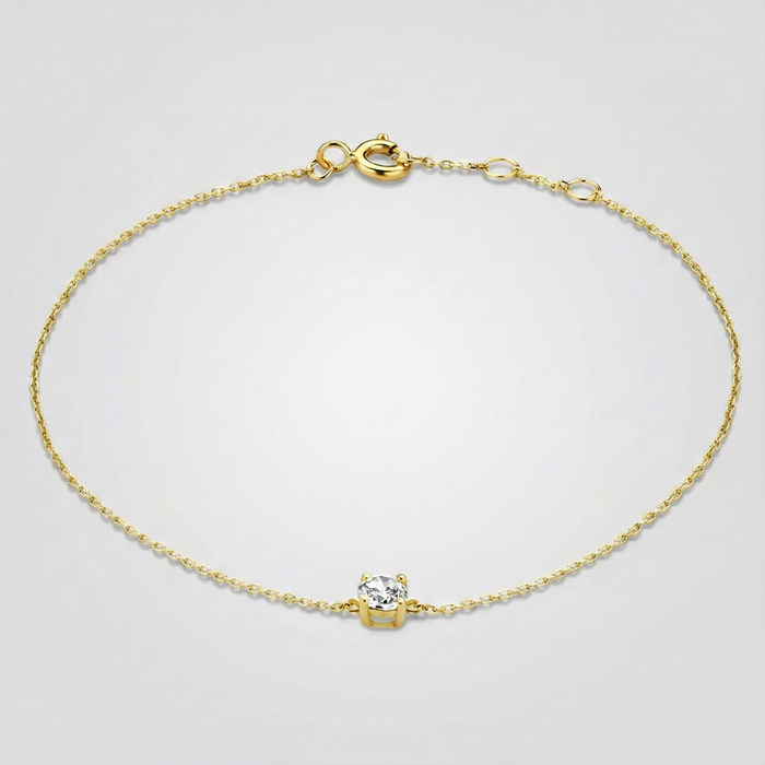 Klára | Bracelet with Stone Moissanite