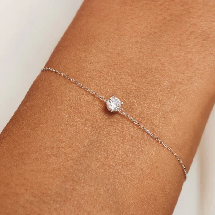 Klára | Bracelet with Stone Moissanite