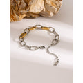 Klara | Gold-Plated Bracelet with Pearls Decoration