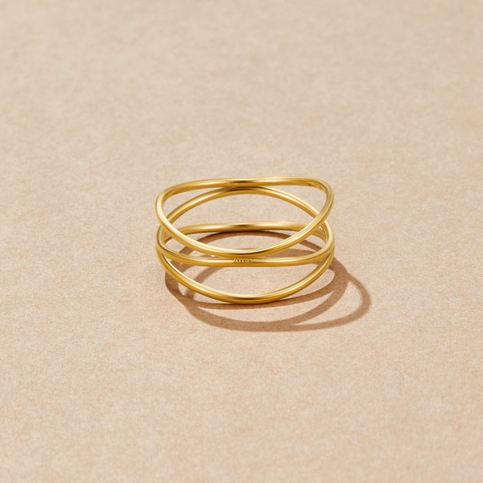 Klára | Infinite Johana-maria Loop Gold