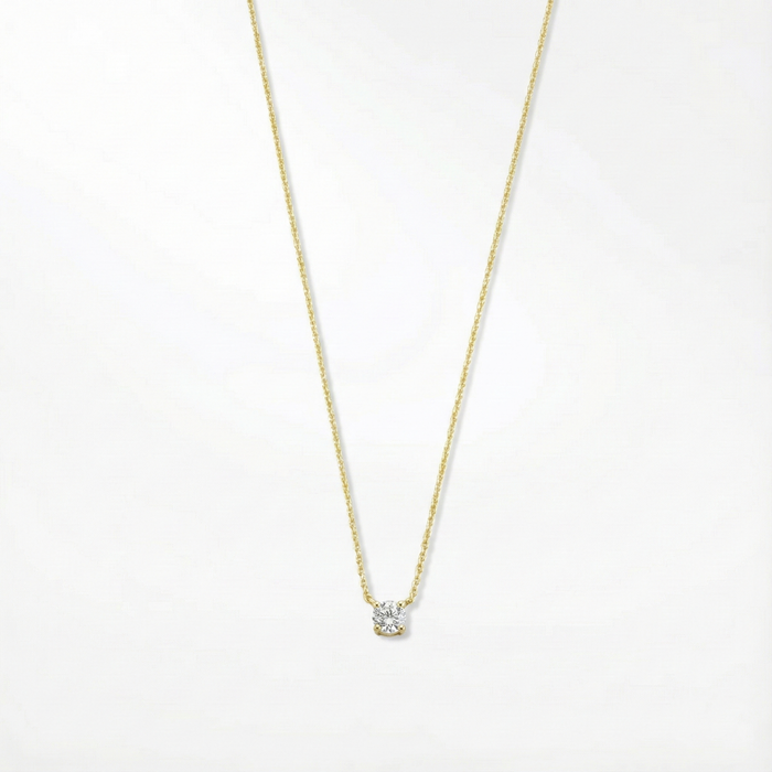 Klára | Necklace with Stone Moissanite